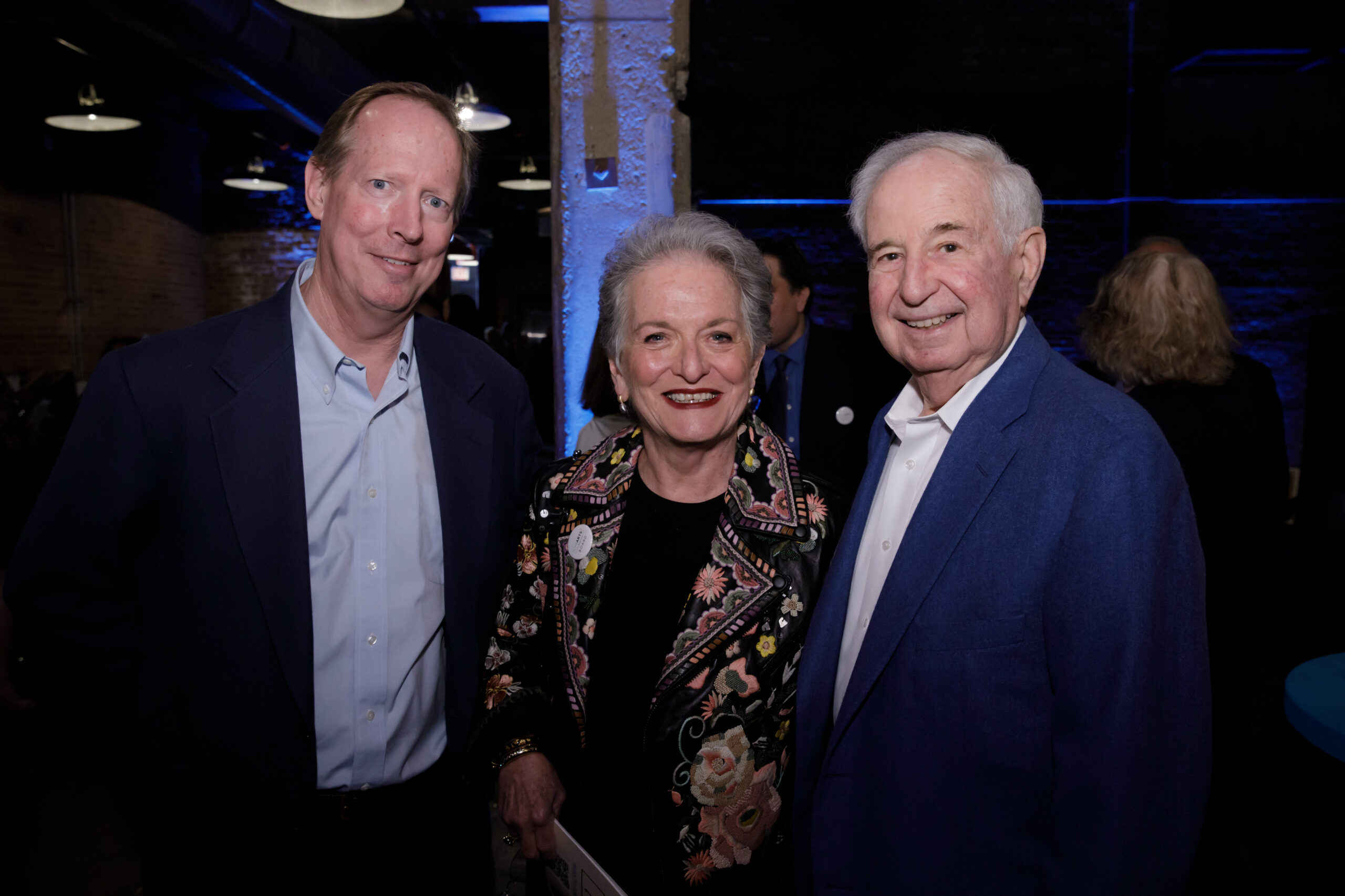 David Mabie with Sandy and Jack Guthman